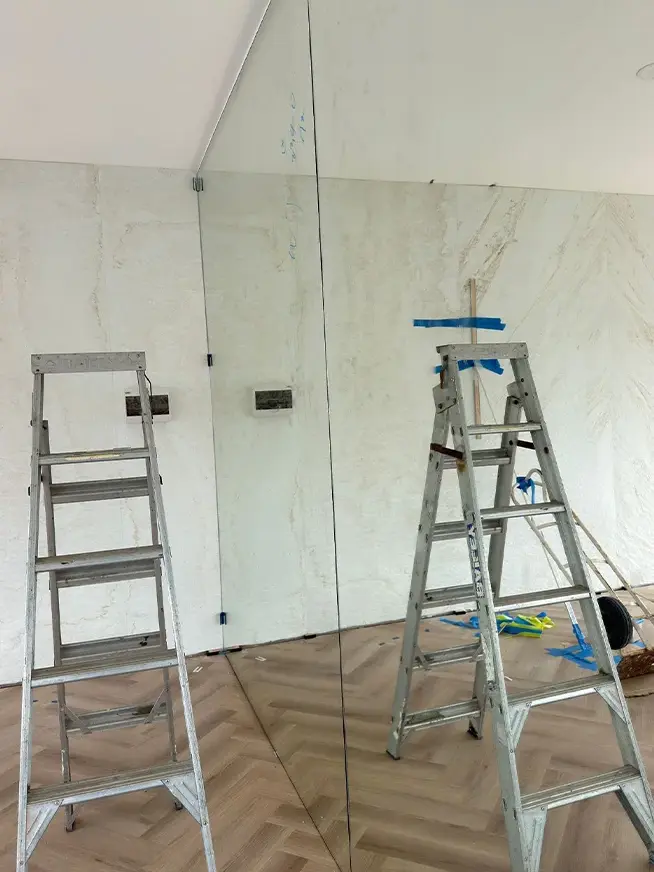Mirror splash Backs