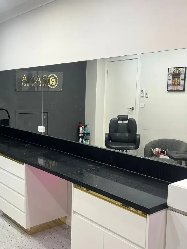 Mirror splash Backs